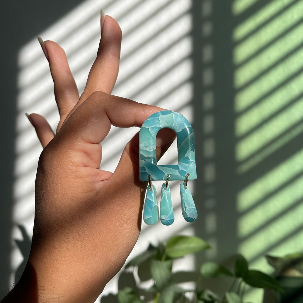 Sea inspired dangles - Picture 2 of 5